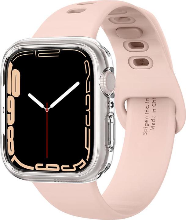 Actual product image Spigen Liquid Crystal case for Apple Watch 4 / 5 / 6 / 7 / SE (44 / 45 mm) crystal clear