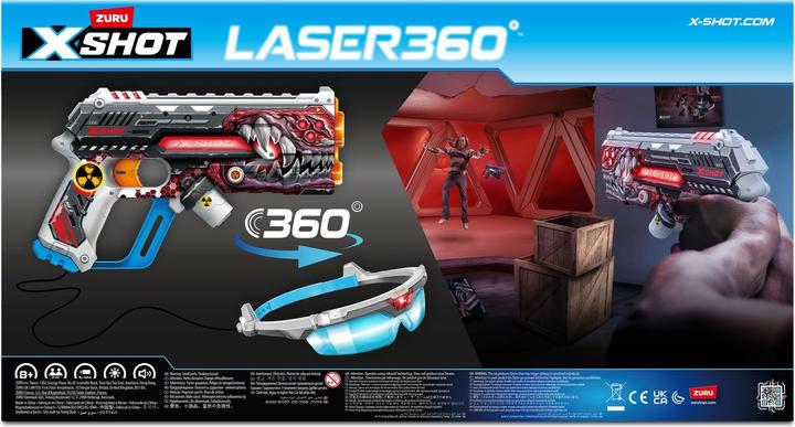 Actual product image Xshot Skins Laser 360°