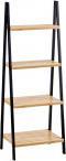 Immagine prodotto Berilo scaffale a 4 ripiani in bambù nero (30 x 40 x 109.30 cm)
