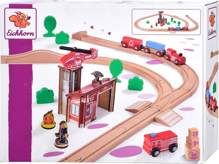Actual product image Eichhorn EH railroad, set fire department