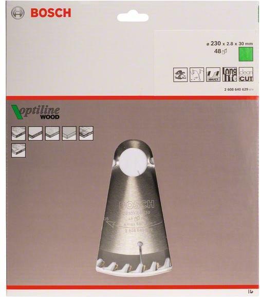 Produktbild Bosch Professional Zubehör PRO Wood Kreissägeblatt, 230 x 2.8 x 30 mm