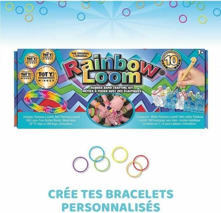 Actual product image Bandai Rainbow Loom