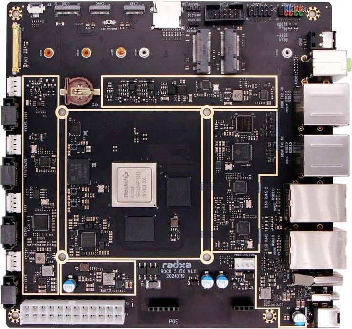 Immagine prodotto Allnet Radxa Rock 5 ITX RK3588 16GB LPDDR4 RS009-D16E8