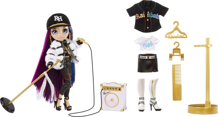 Actual product image MGA Rainbow High Rockstar Theme - Lyric Lucas