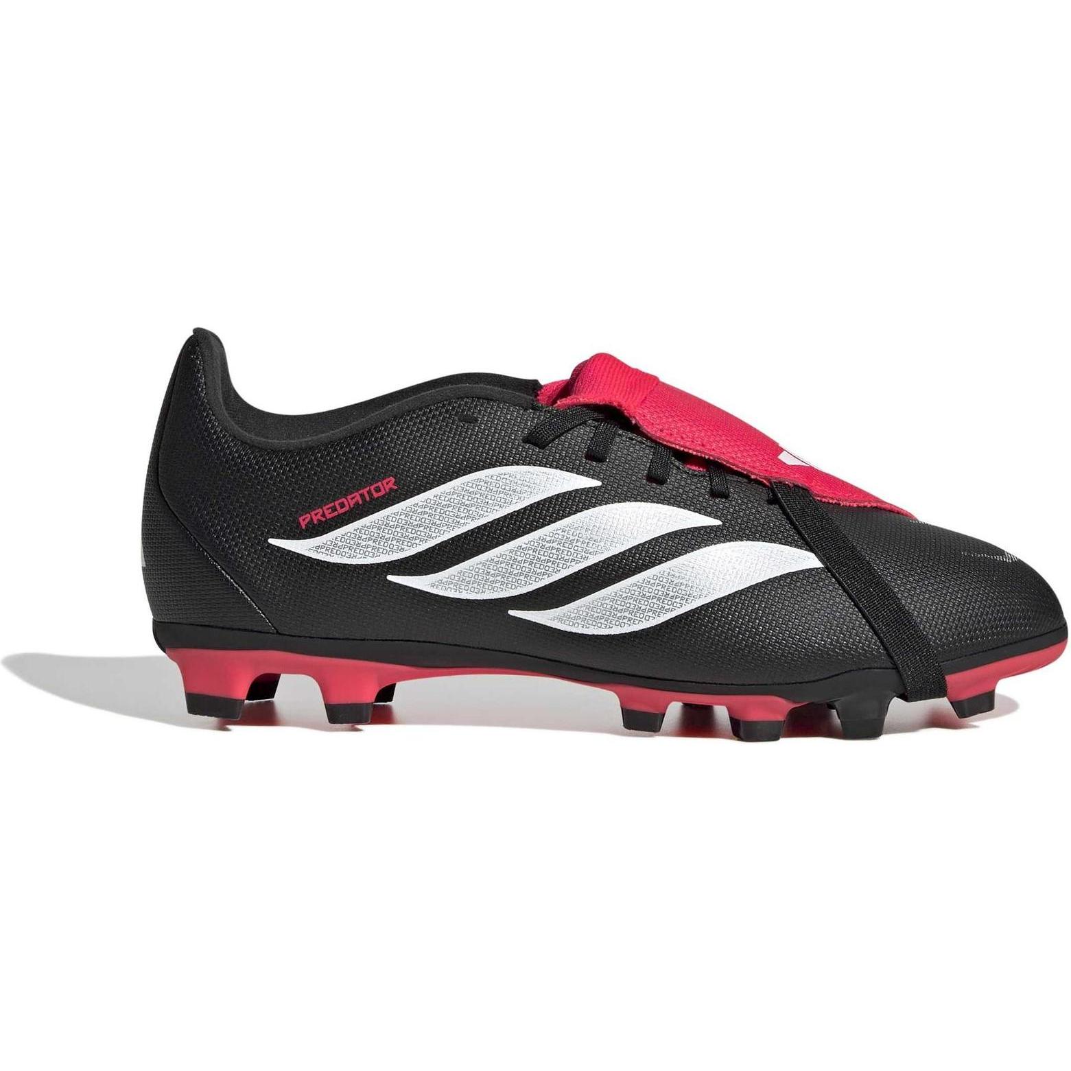 adidas, Bambini, Scarpe da calcio, Predator Club FT FG/MG (38), Nero