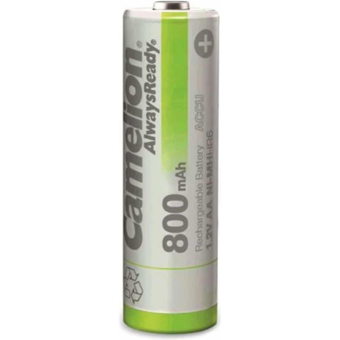 Thumbnail - Camelion 17408206 - Always Ready Ni-MH Batterien AA / HR6, 2 Stück, Kapazität 800 mAh, wiederaufladb (2 Stk., 800 mAh, A...