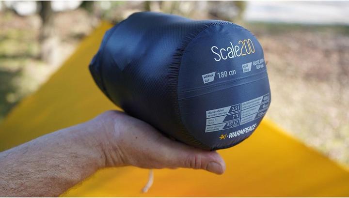 Actual product image Warmpeace Scale 200 Sleeping Bag (180 cm)