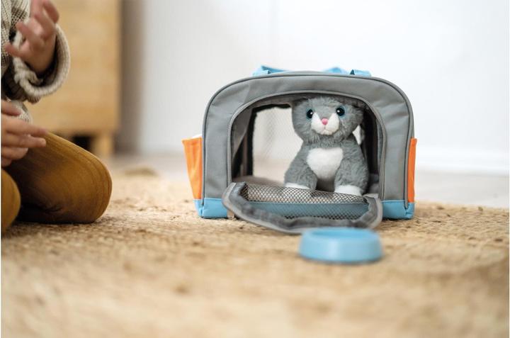 Actual product image small foot Katze mit Tasche und Pflege-Set (18 cm)