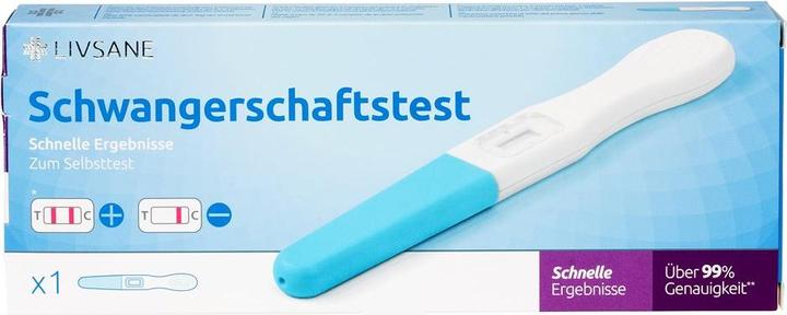 Immagine prodotto Livsane Schwangerschaftstest schnelle Ergebnisse (1 x)