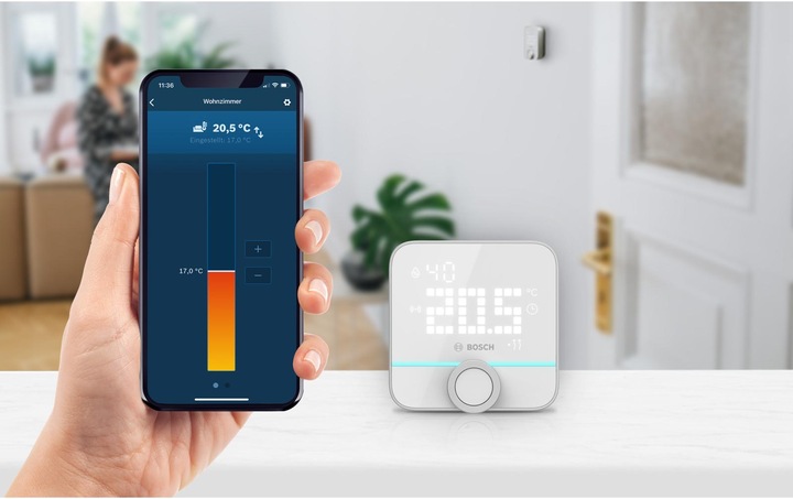 Actual product image Bosch Smart Home Room thermostat II (230V)