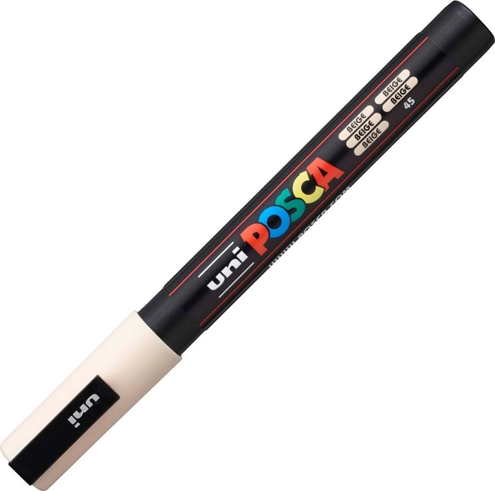 Actual product image Posca Marker PC-3M round tip (Beige, 1.30 mm, 1 x)