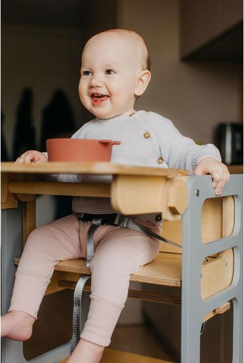 Image du produit Duck Woodworks klappbarer Lernturm und Hochstuhl