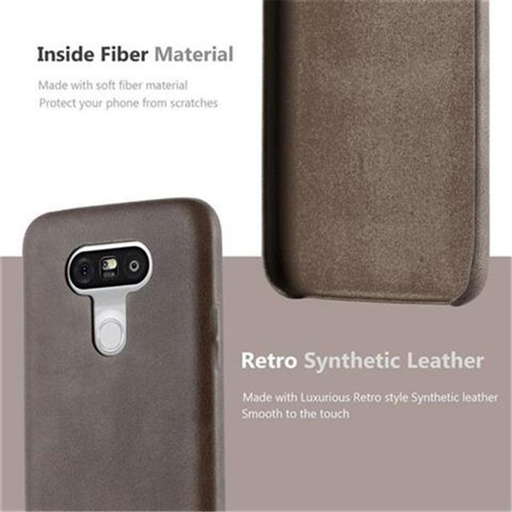 Actual product image Cadorabo Hard cover faux leather with texture (G5)
