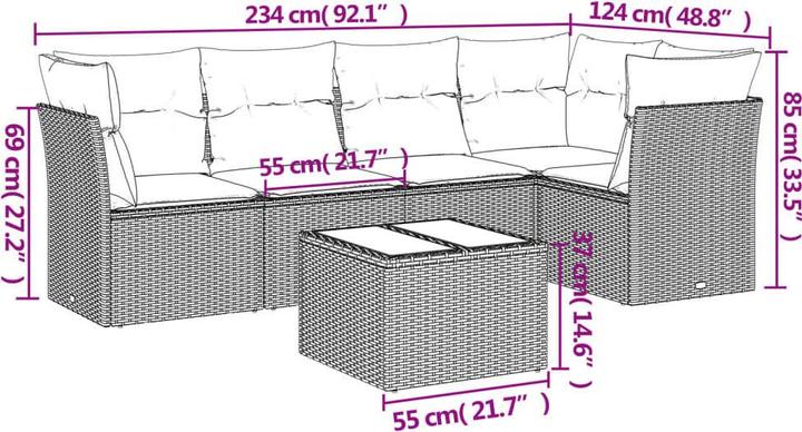 Produktbild vidaXL Zoe