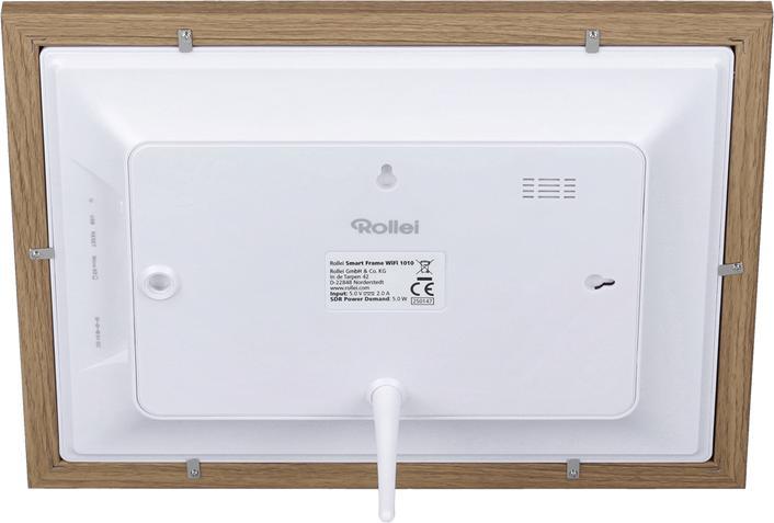 Actual product image Rollei Smarter Bilderrahmen | 10,1" Diagonale | WiFi | Frameo App | Modell 1010 (10.10", 1280 x 800 pixels)