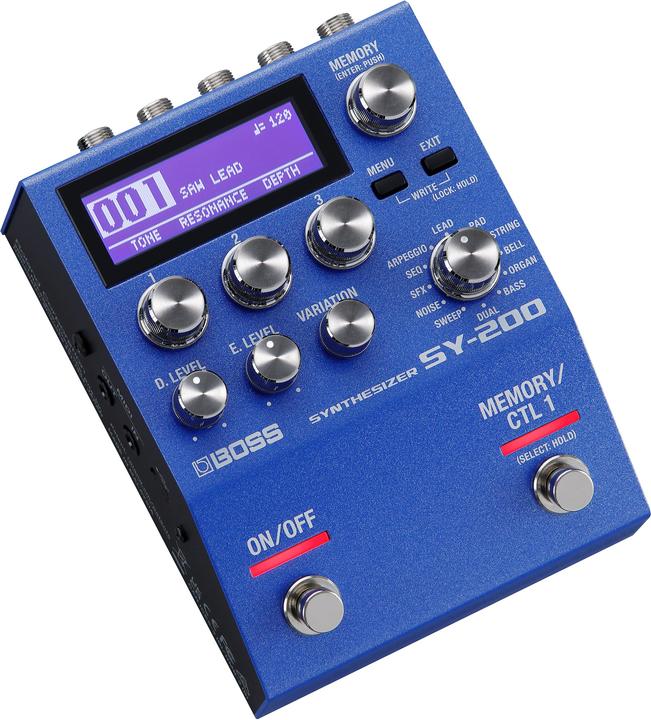 BOSS (Electronics) SY-200 synthesizer compact pedal (Bass, Guitar)