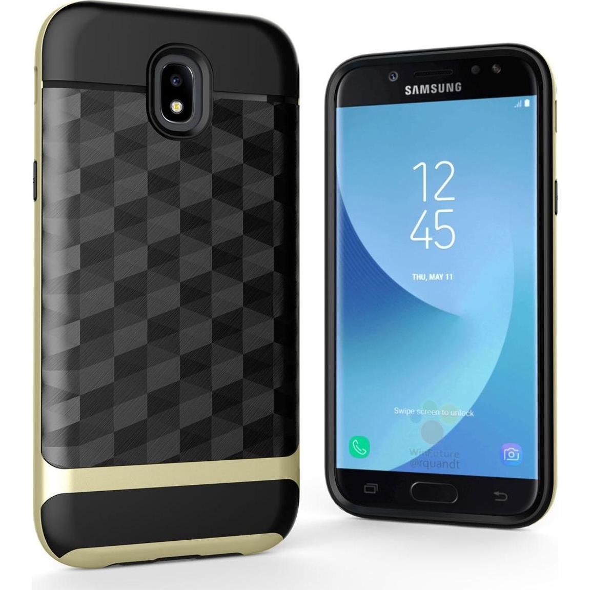 König Design Handyhülle für Samsung Galaxy J5 (2017) Schutzcase Backcover Bumper Etuis Gold (Samsung Galaxy J5 (2017)), ...