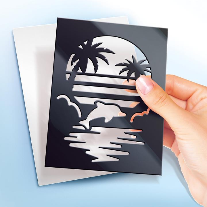 Actual product image Canal Toys Airbrush ART Mini Poster Kit Sprayer Starter 6+