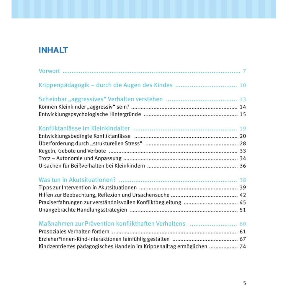 Thumbnail - Hauen, schubsen, beissen - herausforderndes Verhalten von Kleinkindern in der Krippe begleiten, Fachbücher von Cornelia ...