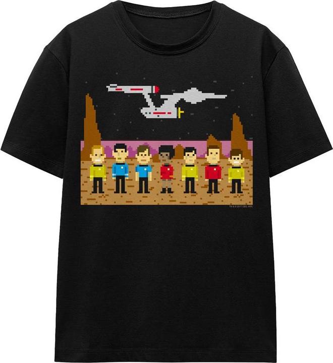 Actual product image Unisex Adult The Original Series Trexel Crew T-Shirt (S)