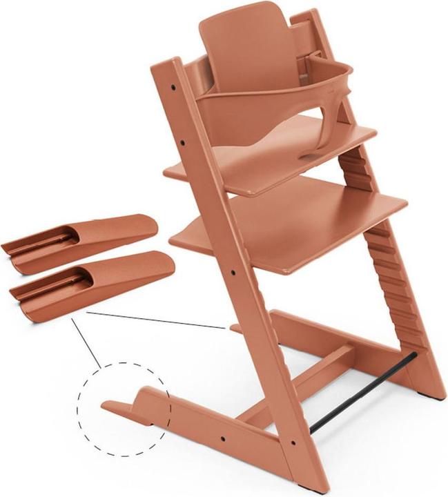 Actual product image Stokke Tripp Trapp Baby Set², Terracotta