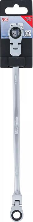 Actual product image BGS Double Swivel Head Ratchet Wrench | 10 x 11 mm (10 mm, 11 mm)