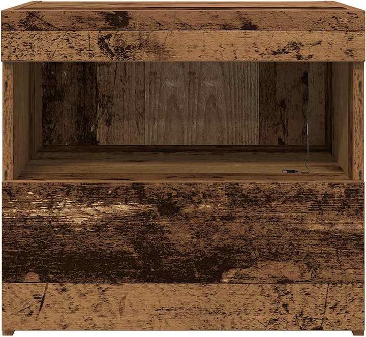 Actual product image vidaXL Bedside table (50 x 40 x 45 cm)