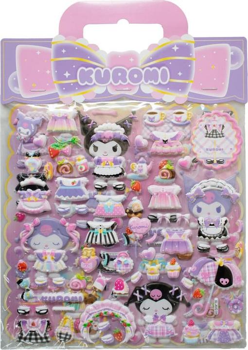 Immagine prodotto Comansi Hello Kitty Kuromi assorted Embossed stickers