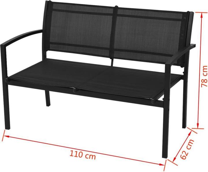 Produktbild vidaXL Gartenmöbel Set