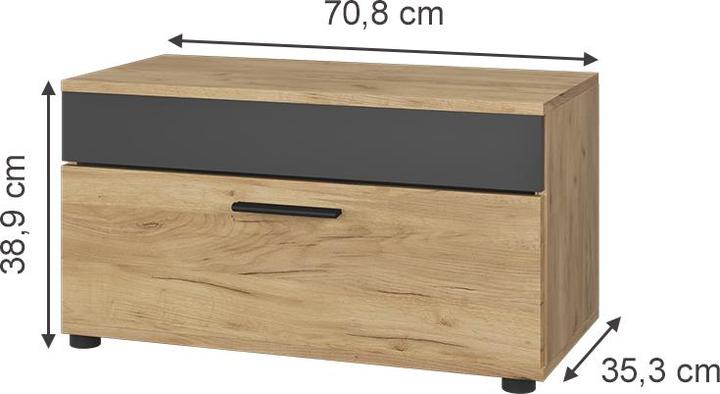 Immagine prodotto Vicco Berno (70.80 x 35.30 x 38.90 cm)
