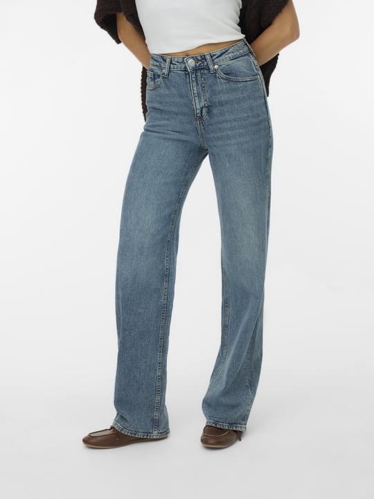 Actual product image Vero Moda VMTESSA Hohe Taille Weit geschnitten Jeans Weit geschnitten (W26/L30)