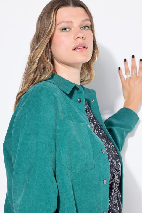 Produktbild Studio Untold Cord-Hemd, oversized, Hemdkragen, Langarm (60)