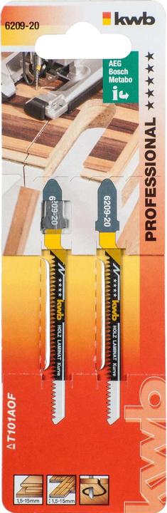 Produktbild kwb Jigger Star Stichsägeblätter Laminat K/S20