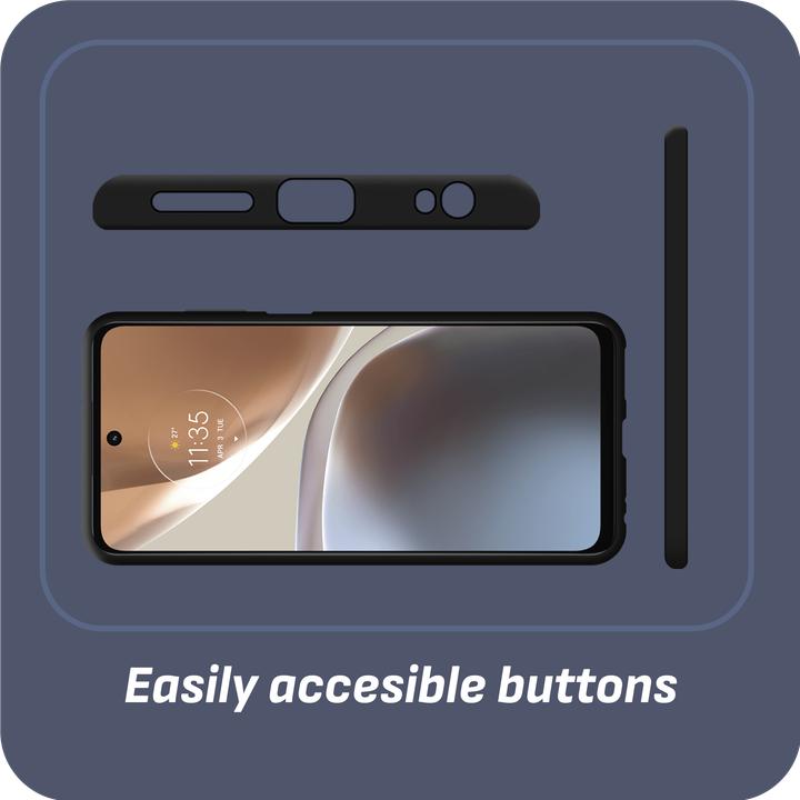 Produktbild Cazy Silikon Hülle Kompatibel mit Motorola Moto G32 - Soft TPU Schutz - (Motorola Moto G32)