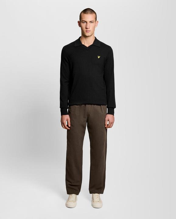 Produktbild Lyle and Scott Merinowolle Fussball-Pullover (XL)