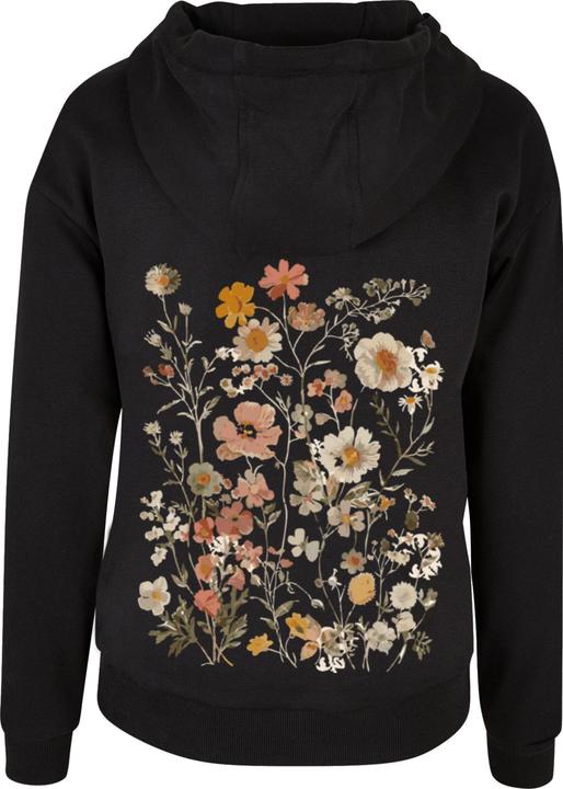 Produktbild Merchcode Ladies 77 Botanical Black Everyday Hoodie - 187593 (S)