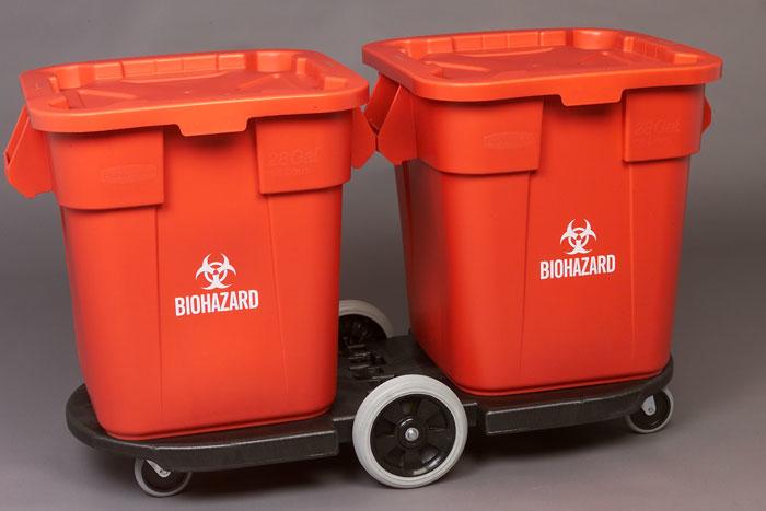 Produktbild kaiserkraft Fahrgestell für Rundtonne (90.70 kg)