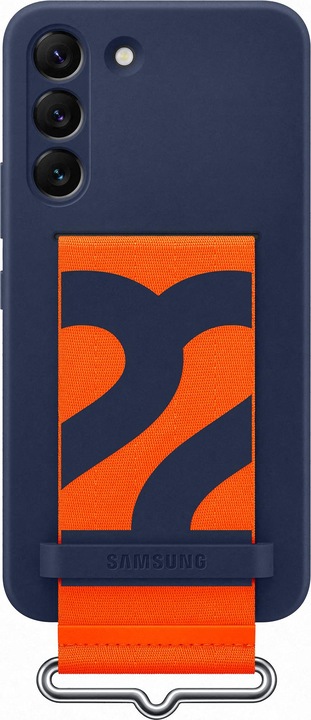 Actual product image Samsung Silicone cover with loop (Samsung Galaxy S22+)