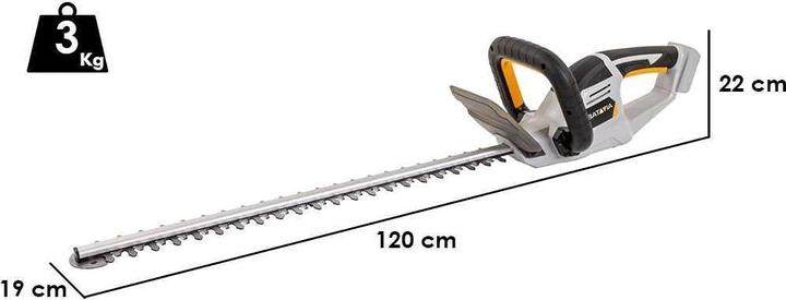 Produktbild Batavia 7064547 - Akku-Heckenschere 18 V ohne Akku (Akkubetrieb)
