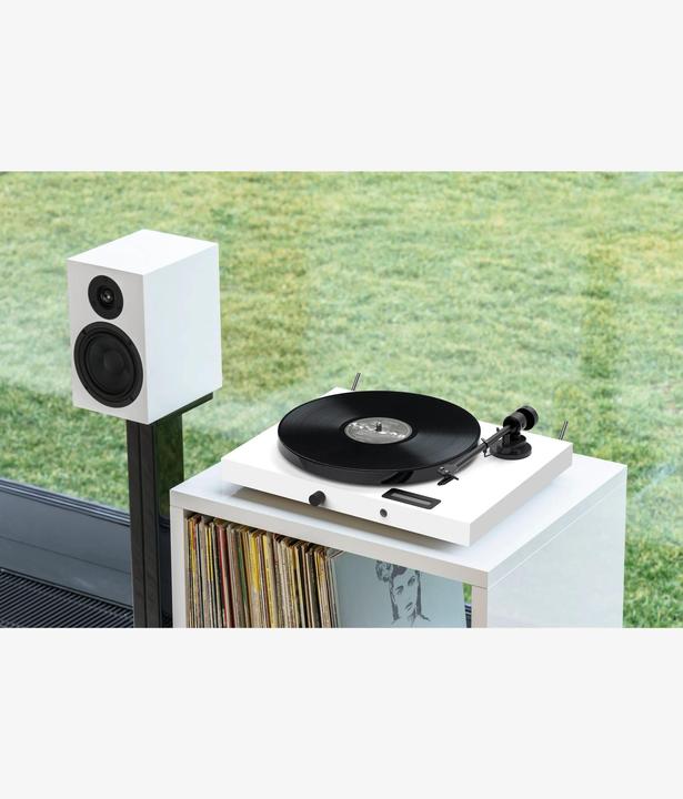 Image du produit Pro-Ject Jukebox E1 OM5e Platenspeler Ingebouwde Versterker 2x25w - Wit