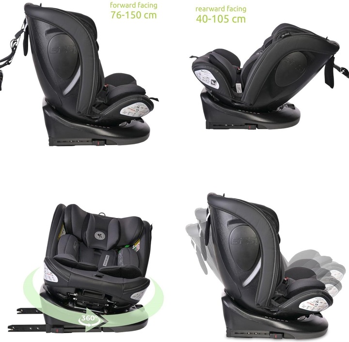 Produktbild Lorelli Kindersitz i-Size Aviator (Reboarder, ECE R129/i-Size Norm)