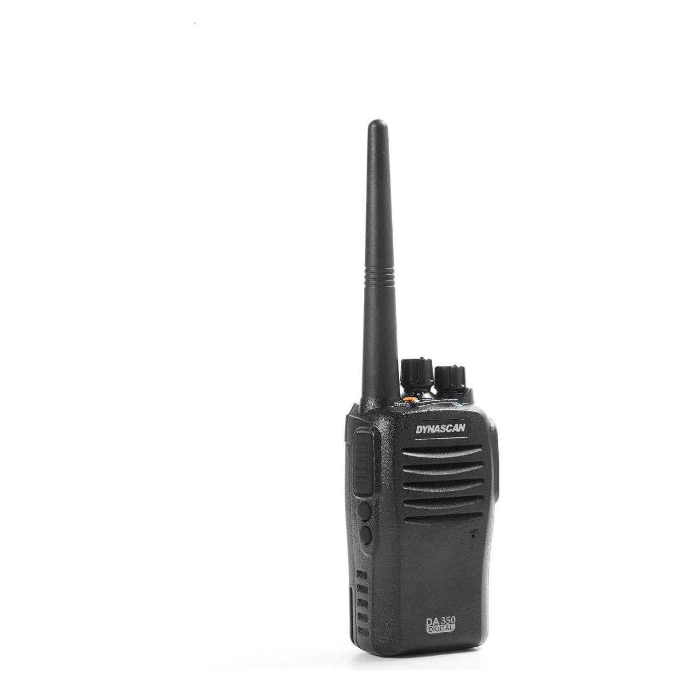 Dynascan DA350 Digital Professionele Walkietalkie PMR446 IP67, Walkie-Talkie, Schwarz