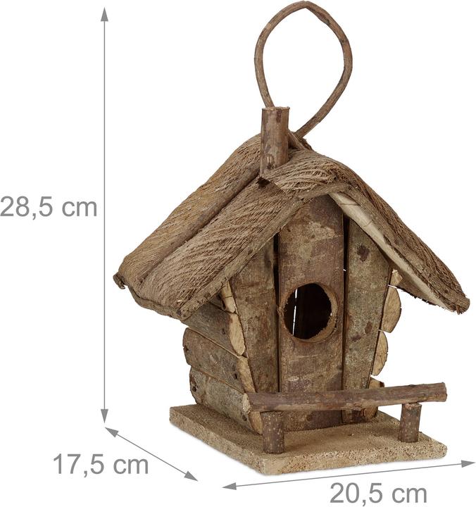Productafbeelding Relaxdays Vogelhaus Deko