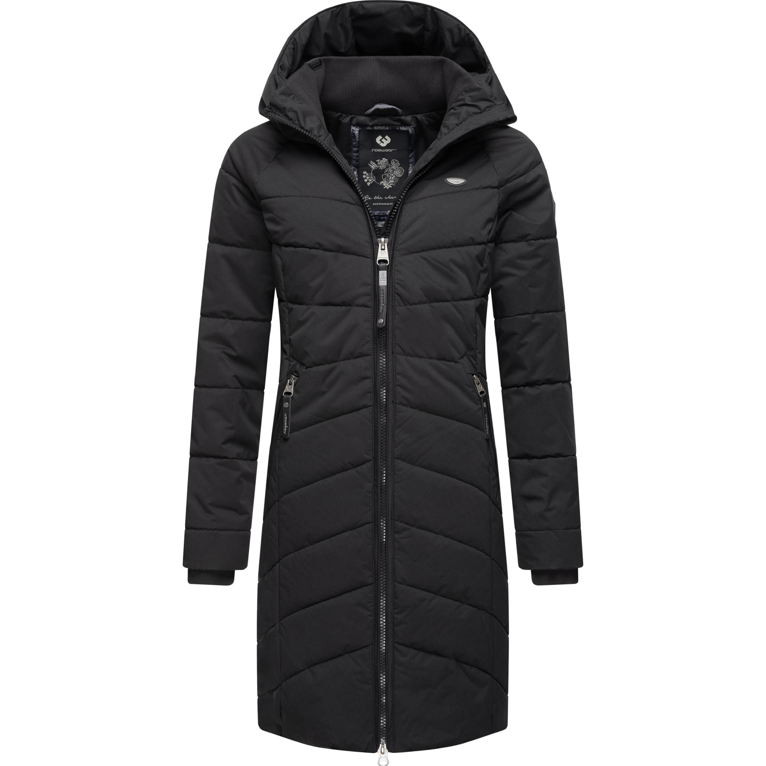 Ragwear, Damen, Jacke, Dizzie Coat (XL), Schwarz, XL