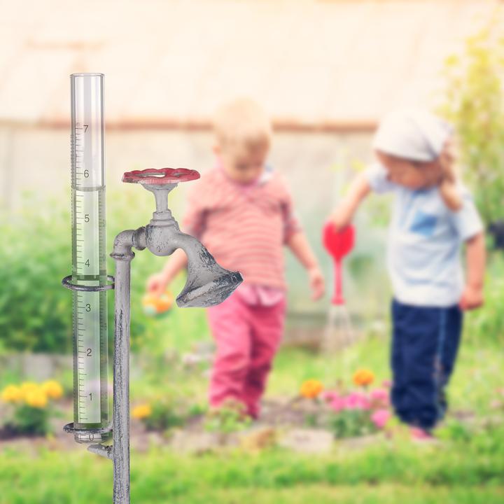 Produktbild Relaxdays Regenmesser Wasserhahn
