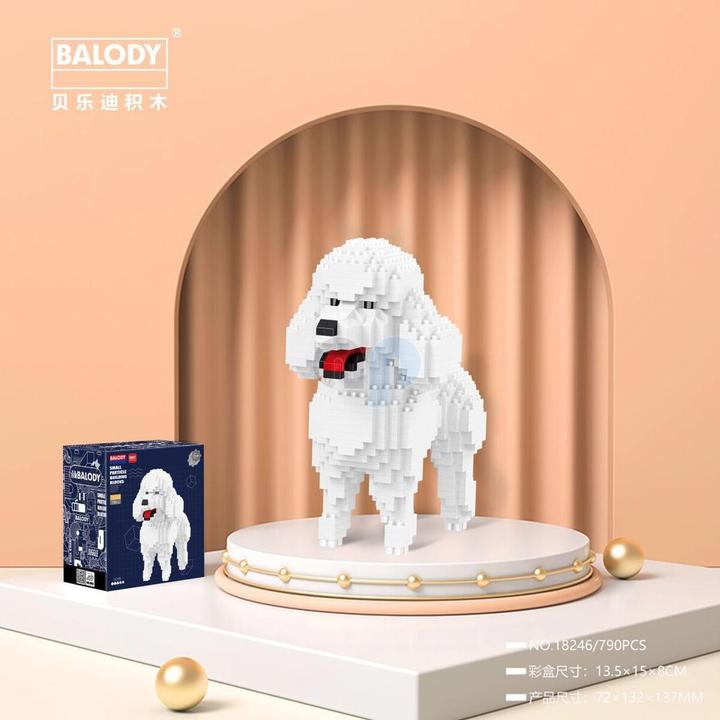 Produktbild Balody 18246 - Pudel (790 Teile)