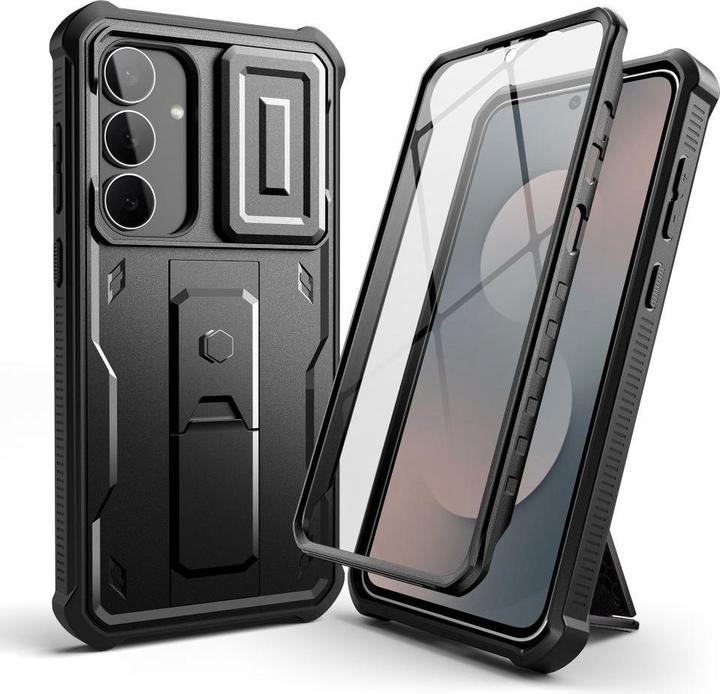 Produktbild Tech-Protect Kevlar Cam+ Galaxy S25 Fe Schwarz (Samsung Galaxy S25 FE)