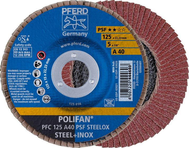 Actual product image Pferd POLIFAN® serrated lock washer PFC 125 A 40 PSF/22.23 PU: 10 (A-40)