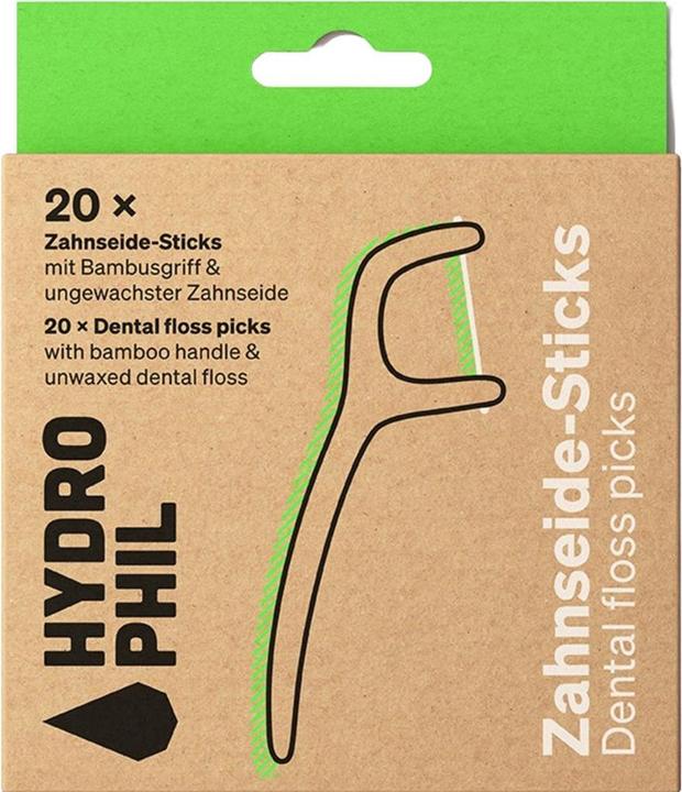Produktbild Hydrophil Bambus Zahnseidesticks