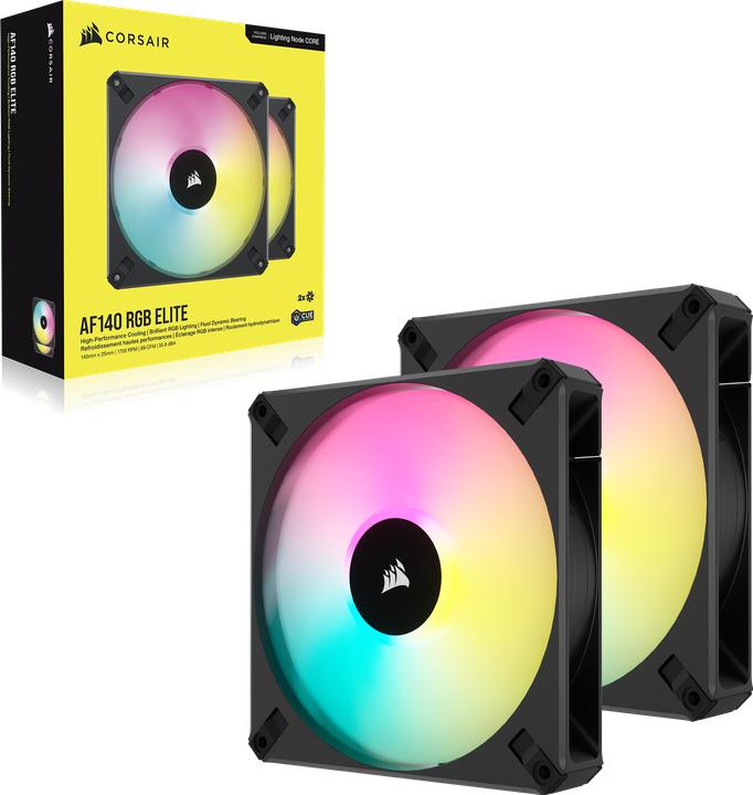 Image du produit Corsair AF140 RGB Elite (140 mm, 2 x)